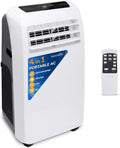 10.000 BTU 4-in-1 Portable Air Conditioner: Cooling. Heating. Dehumidifying & Fan Modes with Timer. Remote & Low-Noise Operation