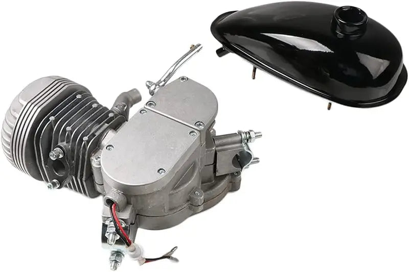 100cc 2-Stroke Bicycle Motor Kit ¨C DIY Gas Engine Conversion Kit for Standard Bikes (Air-Cooled. Black)