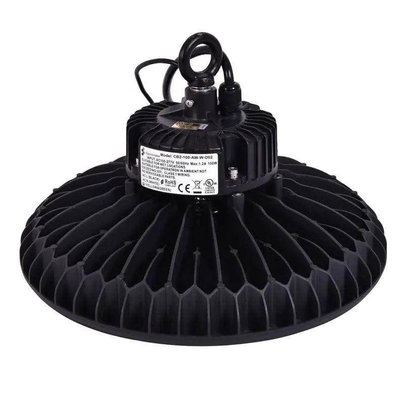 100W & 150W LED High Bay Light ¨C 12.580 / 18.820 Lumen Industrial Mining Fixture