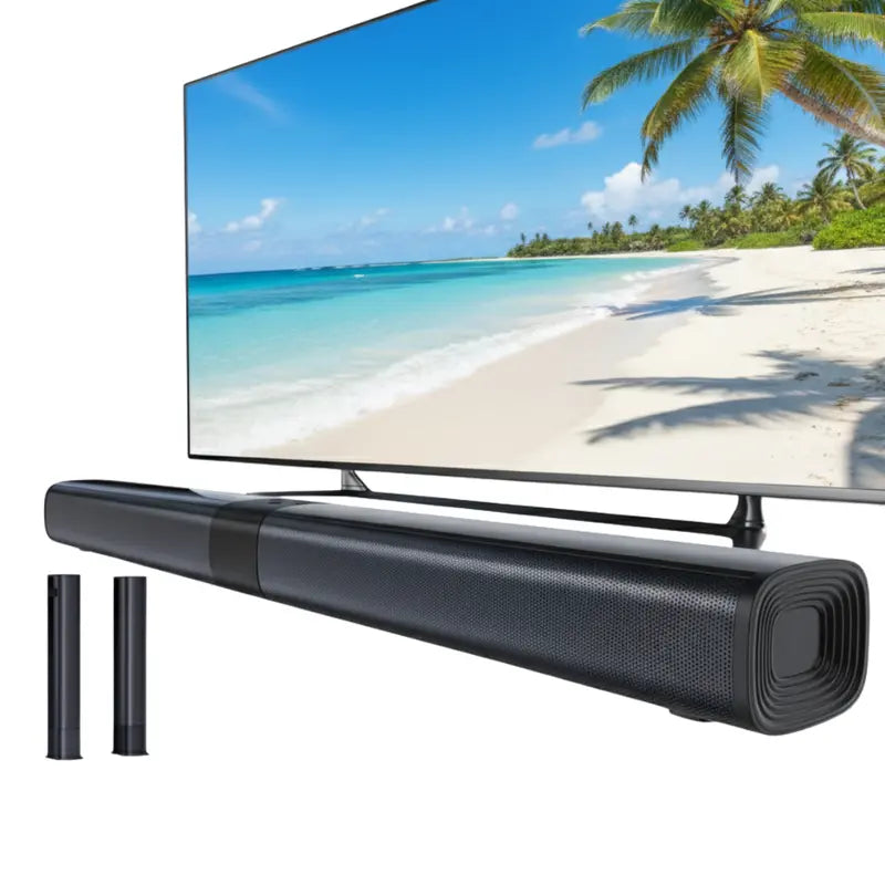100W Bluetooth 5.3 Soundbar ¨C HDMI ARC. Detachable Surround Speakers