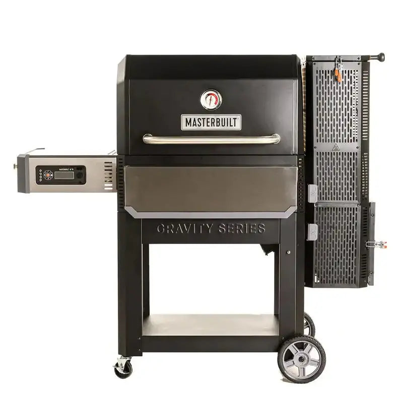 1050 Digital Charcoal Grill and Smoker Combo ¨C All-in-One Black BBQ System with Precise Temperature Control