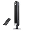 106cm Remote-Controlled Tower Fan ¨C 90¡ã Oscillation. 6 Speeds. Quiet Bladeless Cooling