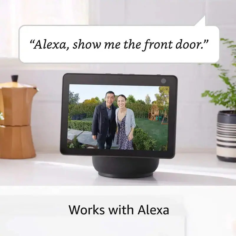 1080p HD Wi-Fi Video Doorbell ¨C Supports Wired and Wireless Installation. Night Vision. Two-Way Audio