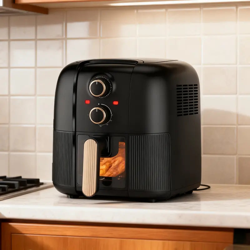 10L Dual-Zone Mechanical Air Fryer ¨C Independent Temperature Control