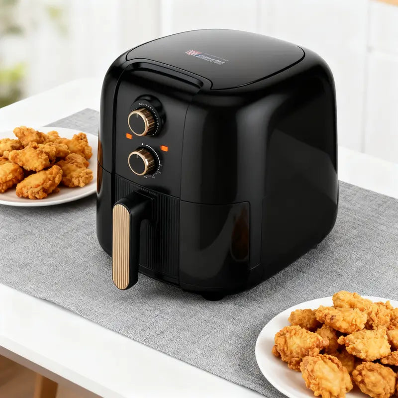 10L Dual-Zone Mechanical Air Fryer ¨C Independent Temperature Control