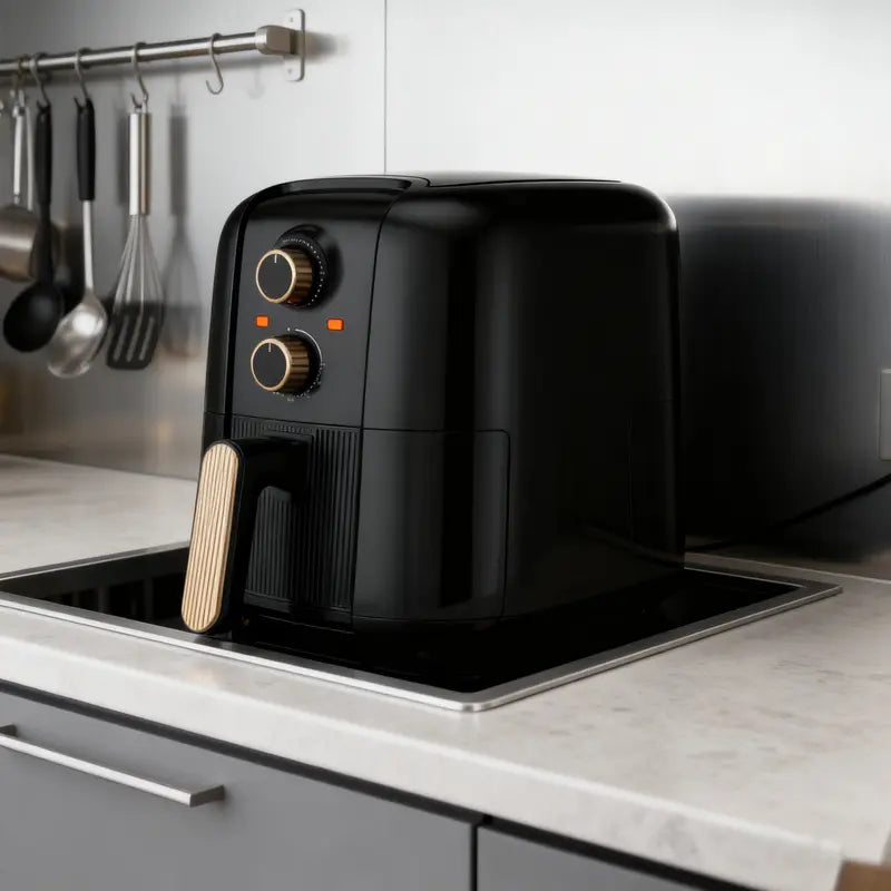 10L Dual-Zone Mechanical Air Fryer ¨C Independent Temperature Control
