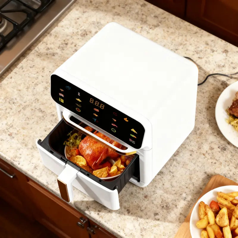 10L Touchscreen Air Fryer Oven ¨C Extra-Large Capacity Multicooker