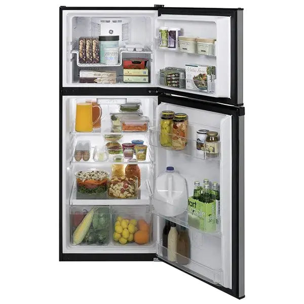 11.6 Cu. Ft. Top-Freezer Refrigerator ¡ª Stainless Steel Finish. Energy-Efficient Fresh Food Storage
