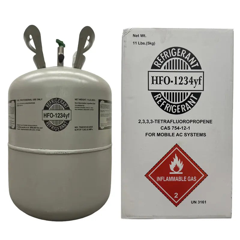 11 lb R1234yf Refrigerant Can ¨C Low-GWP Automotive A/C Recharge Gas