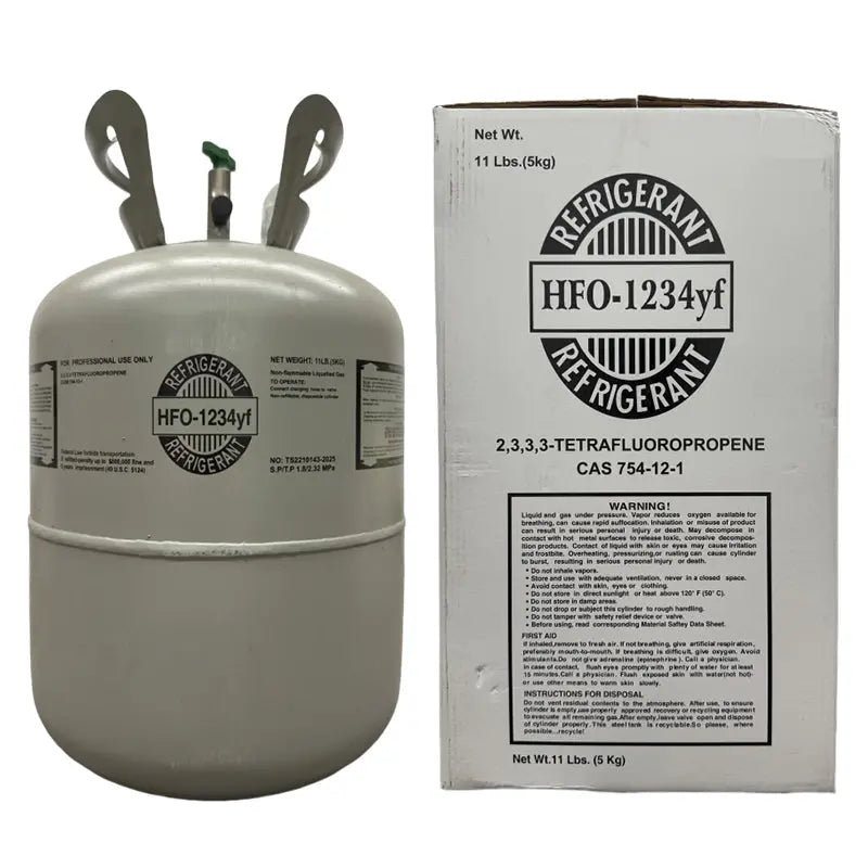 11 lb R1234yf Refrigerant Can ¨C Low-GWP Automotive A/C Recharge Gas