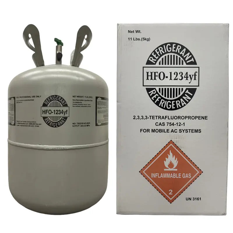11 lb R1234yf Refrigerant Can ¨C Low-GWP Automotive A/C Recharge Gas