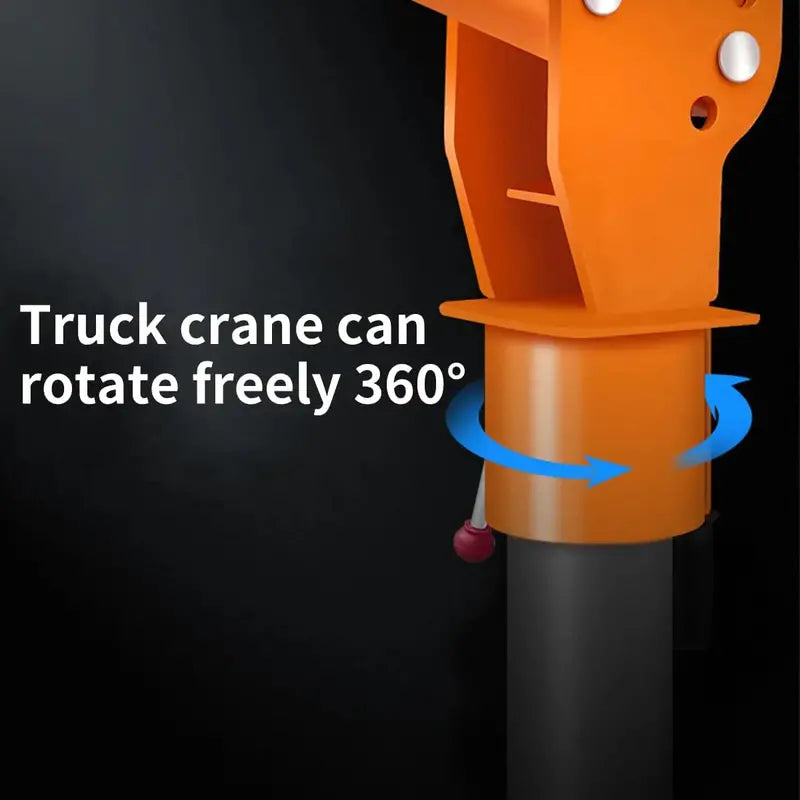1100lb Capacity Folding Electric Hoist Crane ¨C 110V Industrial Lifting Solution for Warehouses & Sites