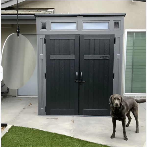 Modernist 6 Ft. X 5 Ft. Resin Storage Shed
