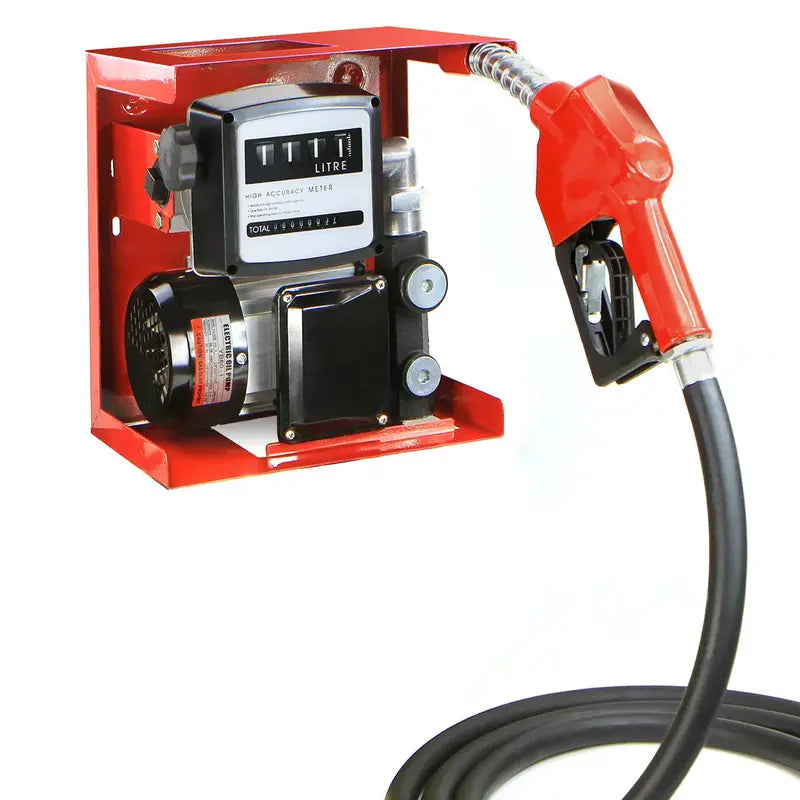 110V Automatic Fuel Transfer Pump ¨C Digital Metering System for Diesel. Biodiesel. and Kerosene with Self-Priming Function