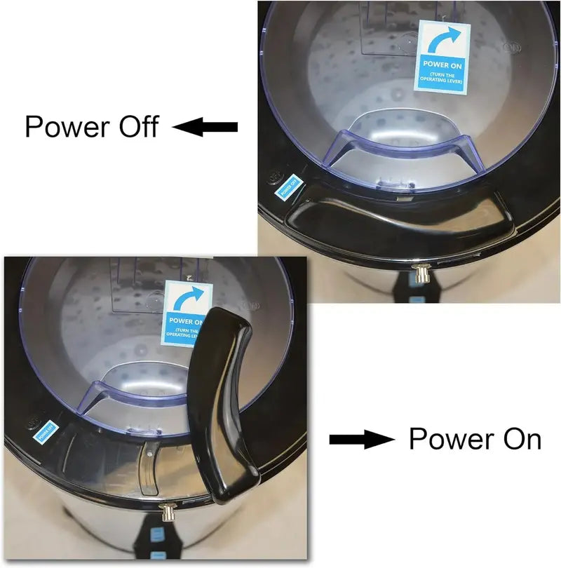 110V Portable Spin Dryer ¨C 3200 RPM. 22 lb Capacity. Stainless Steel Drum