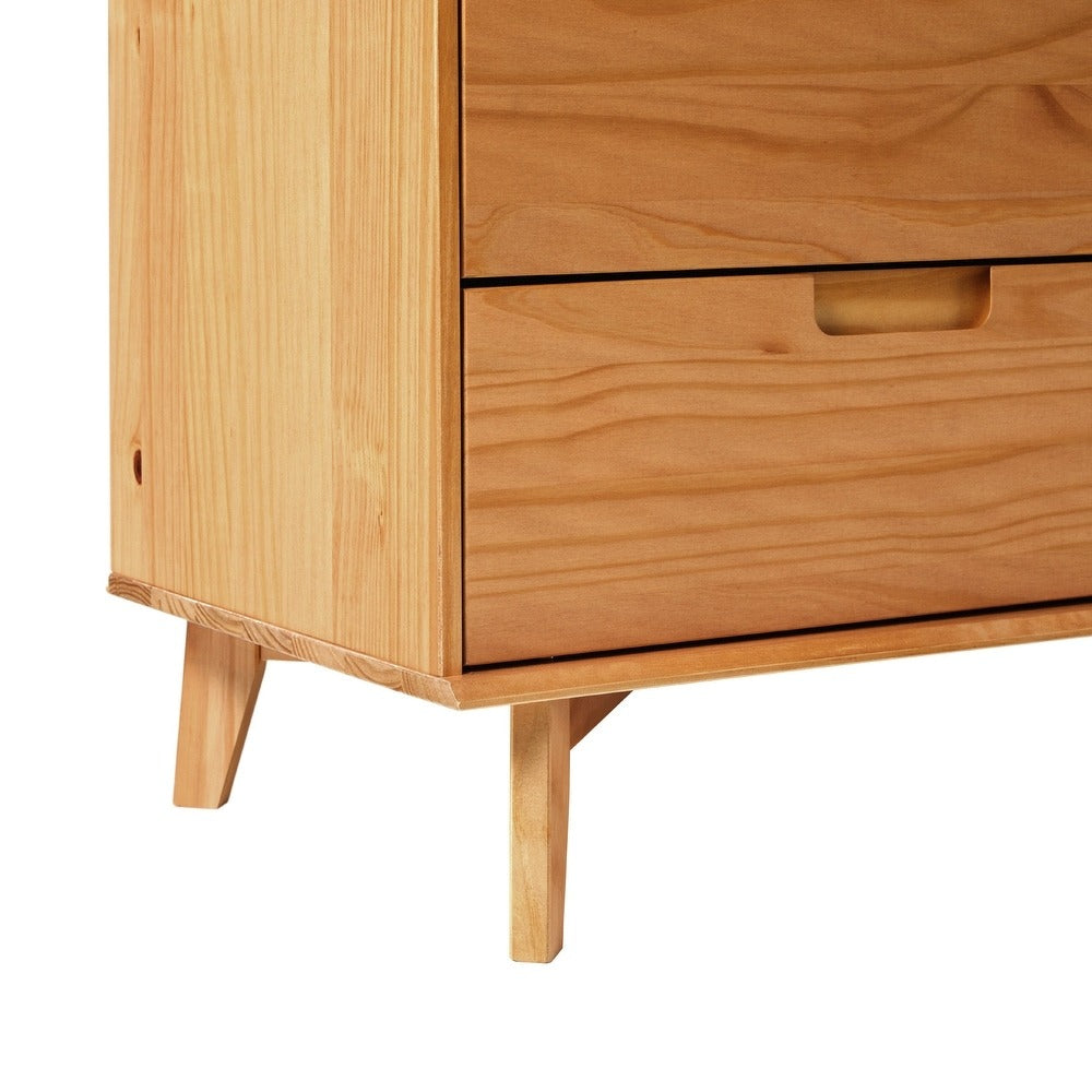 Middlebrook Gammelstaden Mid-Century Solid Wood 6-Drawer Dresser