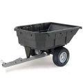12.5 Cu Ft Poly Swivel Dump Cart ¨C 1000 lb Capacity. 360¡ã Rotation