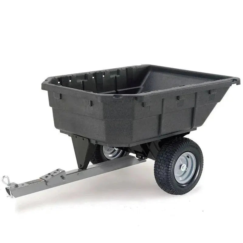 12.5 Cu Ft Poly Swivel Dump Cart ¨C 1000 lb Capacity. 360¡ã Rotation