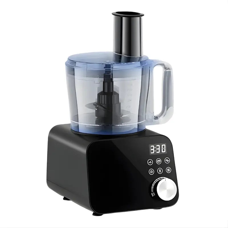 12-Cup Professional Food Processor ¨C 600W Motor. 11 Speeds. 6 Preprogrammed Functions