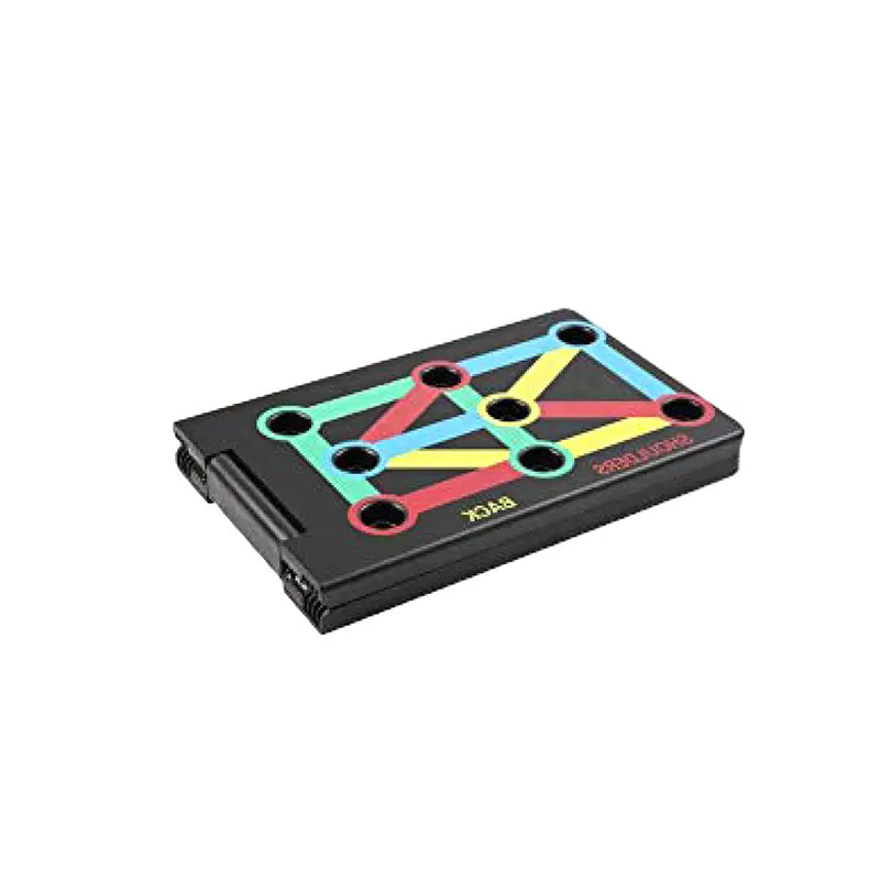 12-in-1 Foldable Push-Up Board with Interchangeable Handle Attachments