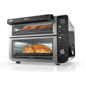 12-in-1 Smart Double Oven with FlexDoor. Convection. Air Fry. and Rapid Top Heating