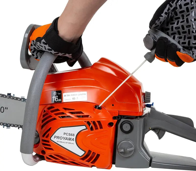 12-Inch 26cc Top-Handle Gas Chainsaw ¨C Lightweight Petrol-Powered Tool for Precision Tree and Branch Cutting