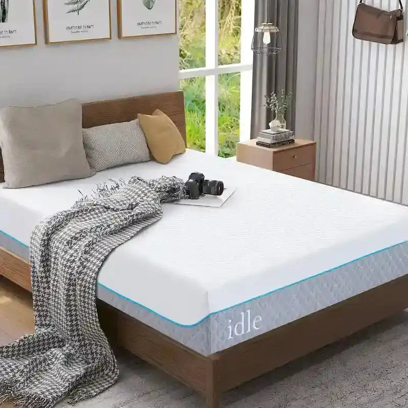 12-Inch Cooling Gel Memory Foam Mattress ¨C Medium-Firm. CertiPUR-US Certified. Bed-in-a-Box