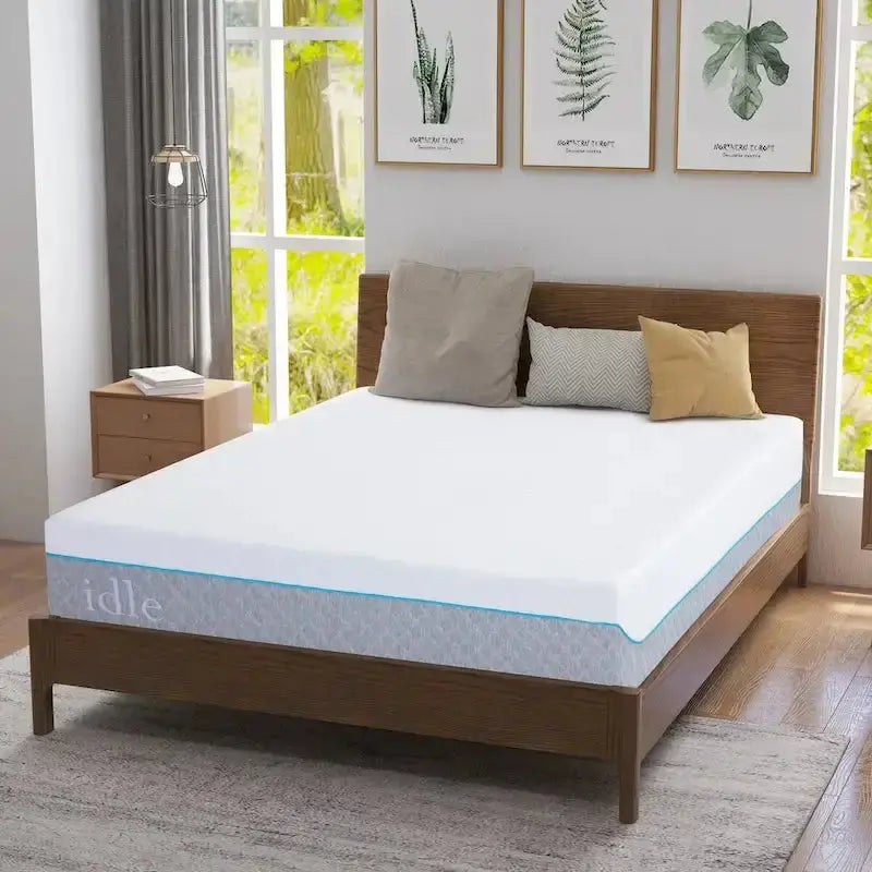 12-Inch Cooling Gel Memory Foam Mattress ¨C Medium-Firm. CertiPUR-US Certified. Bed-in-a-Box