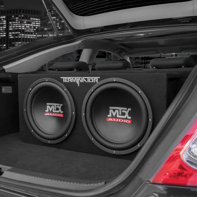 12-Inch Dual 1200W Car Subwoofer Package ¨C Includes Amplifier &amp; Full Installation Kit