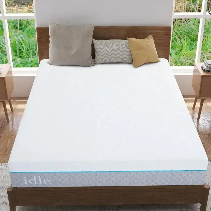 12-Inch Gel Memory Foam Mattress ¨C Cooling Medium-Firm Bed-in-a-Box. CertiPUR-US Certified