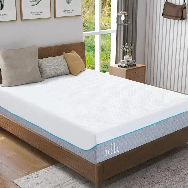 12-Inch Gel Memory Foam Mattress ¨C Cooling Medium-Firm Bed-in-a-Box. CertiPUR-US Certified