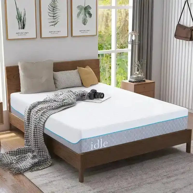 12-Inch Gel Memory Foam Mattress ¨C Cooling Medium-Firm Bed-in-a-Box. CertiPUR-US Certified