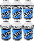 12-Oz Self-Sealing R134a Refrigerant for MVAC - Pack of 6