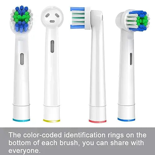 12 Pack Oral-B Compatible Toothbrush Heads for Pro 1000. 3000. 5000. 7000. 8000. 9600