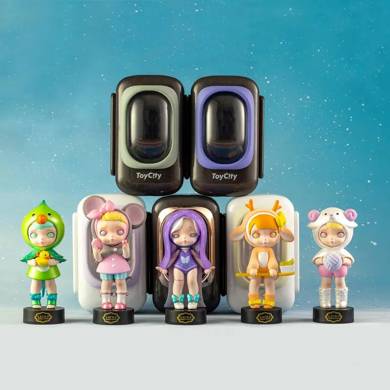 12-Piece Fashion Trendsetters Blind Box Collection ¨C Cute Collectible Action Figures for Holidays & Birthdays