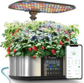 12-Plant Smart Hydroponic Indoor Garden: App-Controlled Growing System with Full-Spectrum Lighting