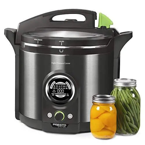 12-Quart Digital Canner ¨C Black Stainless Steel Pressure Cooking &amp; Canning Appliance