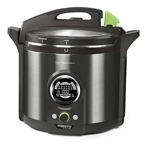 12-Quart Digital Canner ¨C Black Stainless Steel Pressure Cooking &amp; Canning Appliance