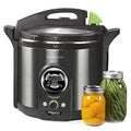 12-Quart Digital Pressure Canner in Black Stainless Steel