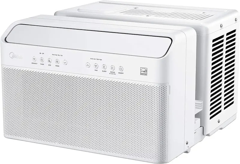 12.000 BTU U-Shaped Inverter Window AC ¨C Energy-Efficient. Ultra-Quiet. Smart-Enabled (Alexa/Remote) with Open-Window Installation