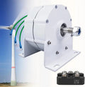 12000W Gearless Permanent Magnet Generator ¨C Low-RPM DIY Wind or Water Turbine Motor (12V/24V/48V/120V/220V)