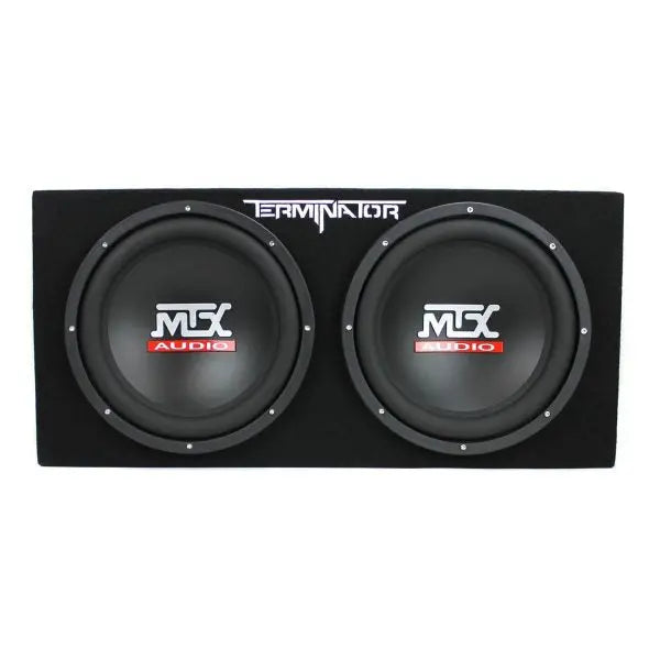 1200W Dual Subwoofer Enclosure with 1500W Amplifier &amp; Power Capacitor