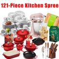 121-Piece Premium Kitchen Tool Set ¨C Versatile. Durable. All-in-One Cooking Essentials