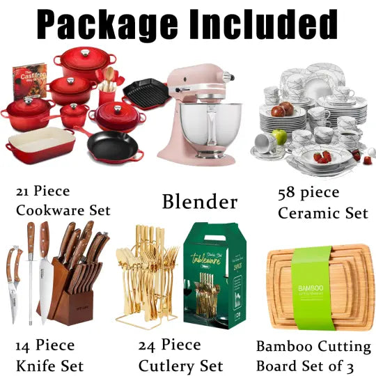 121-Piece Premium Kitchen Tool Set ¨C Versatile. Durable. All-in-One Cooking Essentials