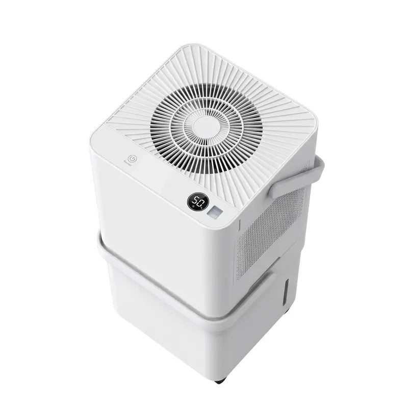 12L WiFi-Enabled Dehumidifier ¨C Continuous Drain. App Control. Large-Home Ready