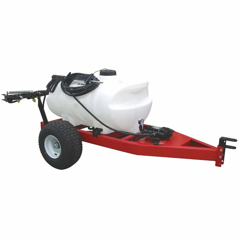 12V 60-Gallon Trailer-Mounted Sprayer System ¨C Durable Agricultural &amp; Landcare Solution