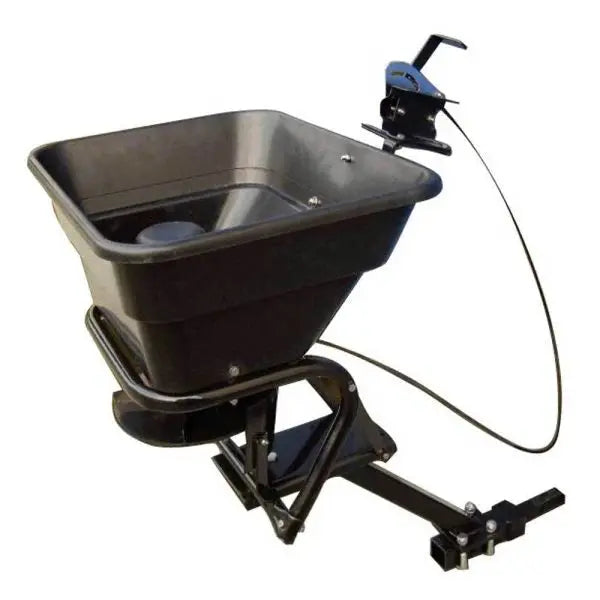 12V ATV Hitch-Mount Spreader ¨C 80-Lb Capacity for Grass Seed. Fertilizer &amp; Ice Melt