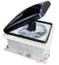 12V RV Roof Fan Vent 14  3 Speed Reversible Manual Lift Trailer Camper Van Lid