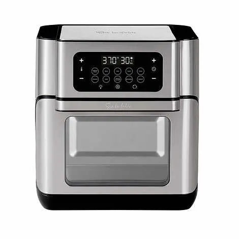 13-Quart Digital Air Fryer Oven with Rotisserie Function and Preset Cooking Modes