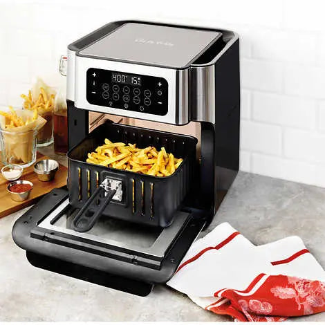 13-Quart Digital Air Fryer Oven with Rotisserie Function and Preset Cooking Modes